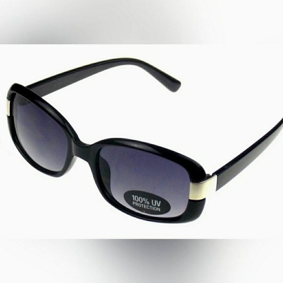 Liz Claiborne Black Sunglasses with UV Protection New - Picture 1 of 5